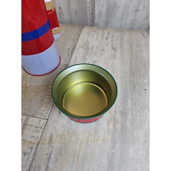 Nutcracker Tin 9.5″ Tall Christmas Holiday Storage Container - Picture 5 of 8